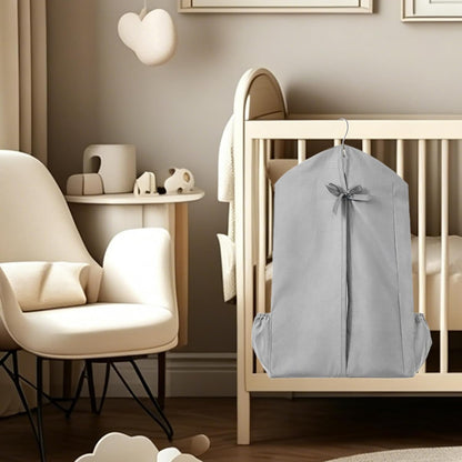 Hanging Diaper Stacker Organizer for Crib, Roomy Storage Caddy, 1PK