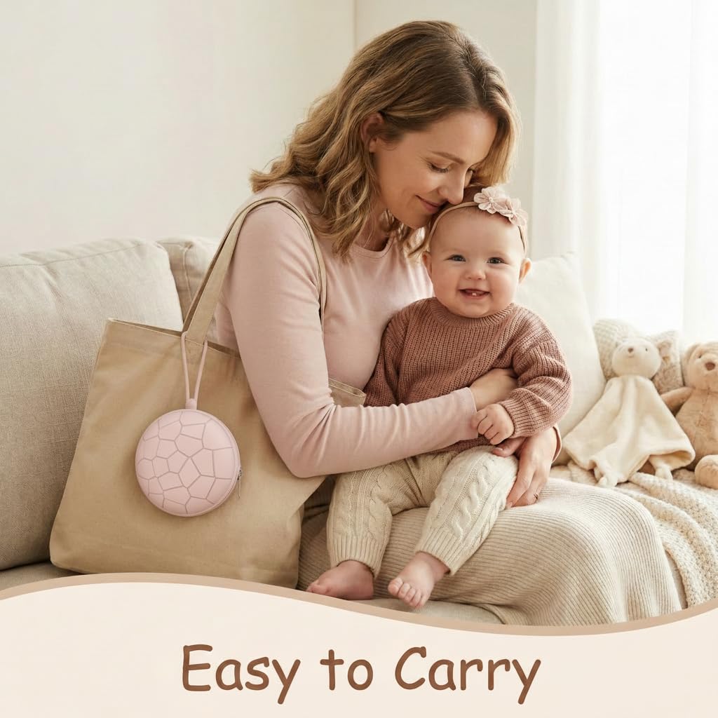 3 Pack Pacifier Holder Case,Silicone Portable Pacifier Cover Pouch Bag for Diaper Bags Baby Carriage,Pacifier Storage Container Box,Easy to Clean,(Blush+Black+Grey)