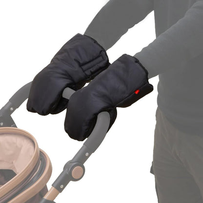 Winter Anti-Freeze Stroller Mittens, Waterproof Warm Extra Thick HandMuff for Stroller Accessories, Black Waterproof Women Men Winter Stroller Gloves Hand Muff Warmers Extra Thick Anti-Freeze