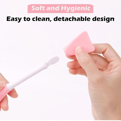 Mask Applicator Silicone Face Brush Face Mud Cream,Clay Mask,DIY,Modeling Mask Brushes DIY Mud Mixing Spatula Double-end Handheld Scoop Skin Care Make up Foundation Gel Cosmetic Tool