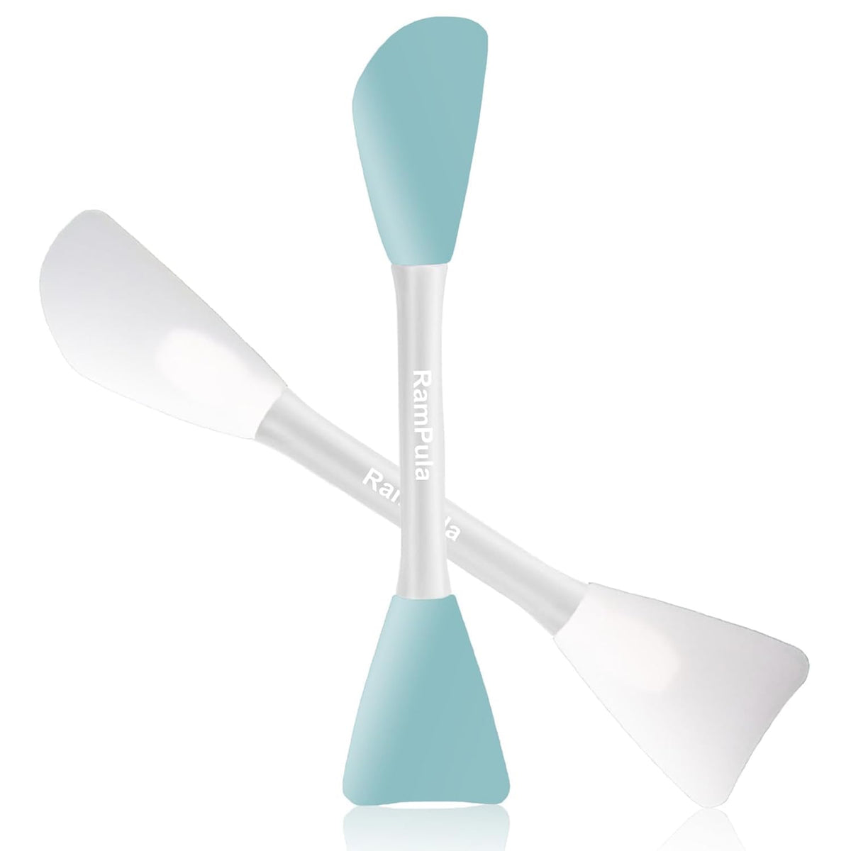 Mask Applicator Silicone Face Brush Face Mud Cream,Clay Mask,DIY,Modeling Mask Brushes DIY Mud Mixing Spatula Double-end Handheld Scoop Skin Care Make up Foundation Gel Cosmetic Tool