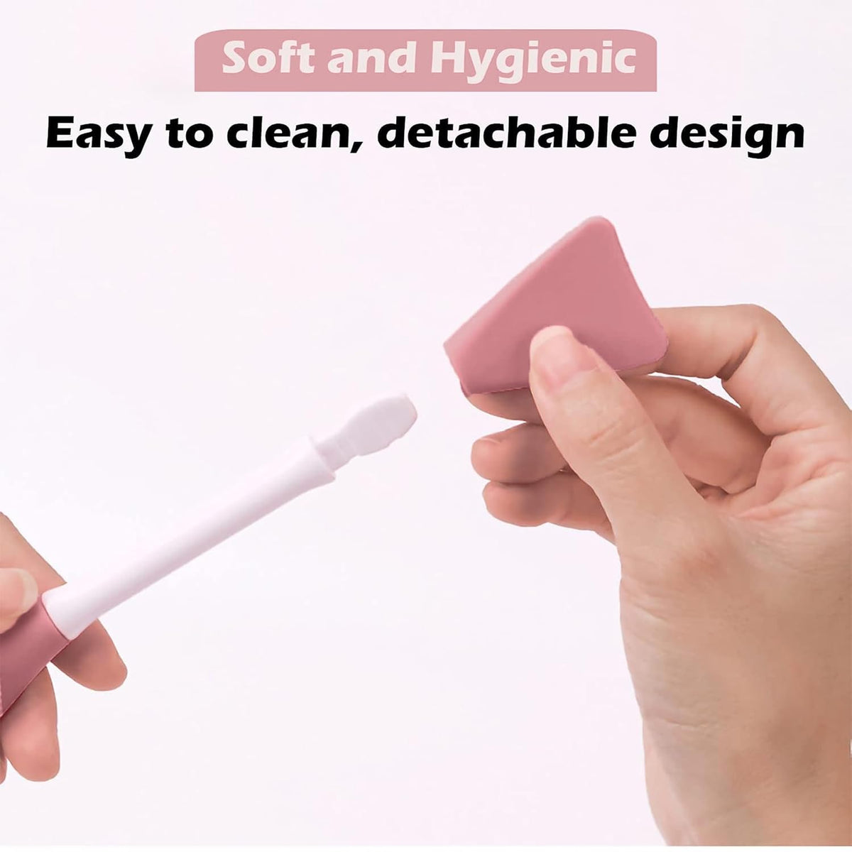 Mask Applicator Silicone Face Brush Face Mud Cream,Clay Mask,DIY,Modeling Mask Brushes DIY Mud Mixing Spatula Double-end Handheld Scoop Skin Care Make up Foundation Gel Cosmetic Tool
