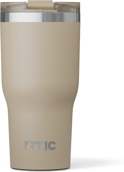 20oz Essential Tumbler with Lid, Ceramic Lined, White | Insulated, Stainless Steel Metal, Portable Travel Cup for Hot and Cold Drinks, Coffee, Car, Camping and Travel