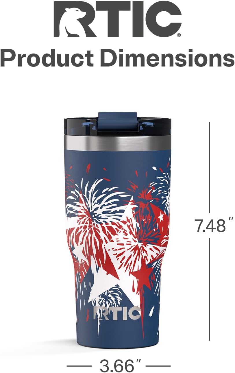 20oz Essential Tumbler with Lid, Ceramic Lined, White | Insulated, Stainless Steel Metal, Portable Travel Cup for Hot and Cold Drinks, Coffee, Car, Camping and Travel