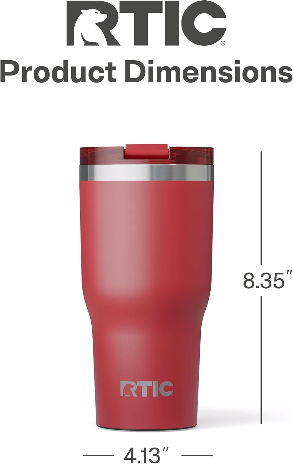 20oz Essential Tumbler with Lid, Ceramic Lined, White | Insulated, Stainless Steel Metal, Portable Travel Cup for Hot and Cold Drinks, Coffee, Car, Camping and Travel