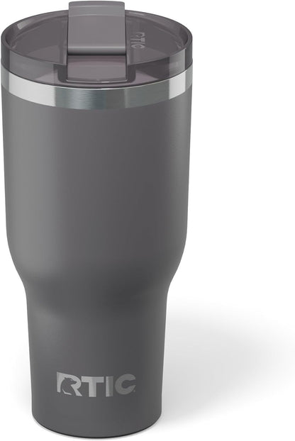 20oz Essential Tumbler with Lid, Ceramic Lined, White | Insulated, Stainless Steel Metal, Portable Travel Cup for Hot and Cold Drinks, Coffee, Car, Camping and Travel