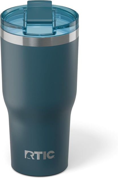 20oz Essential Tumbler with Lid, Ceramic Lined, White | Insulated, Stainless Steel Metal, Portable Travel Cup for Hot and Cold Drinks, Coffee, Car, Camping and Travel
