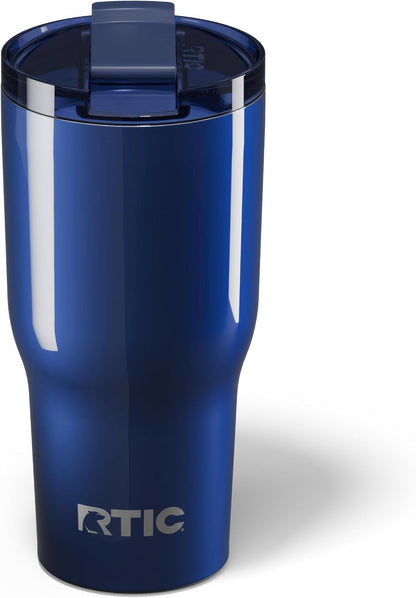 20oz Essential Tumbler with Lid, Ceramic Lined, White | Insulated, Stainless Steel Metal, Portable Travel Cup for Hot and Cold Drinks, Coffee, Car, Camping and Travel