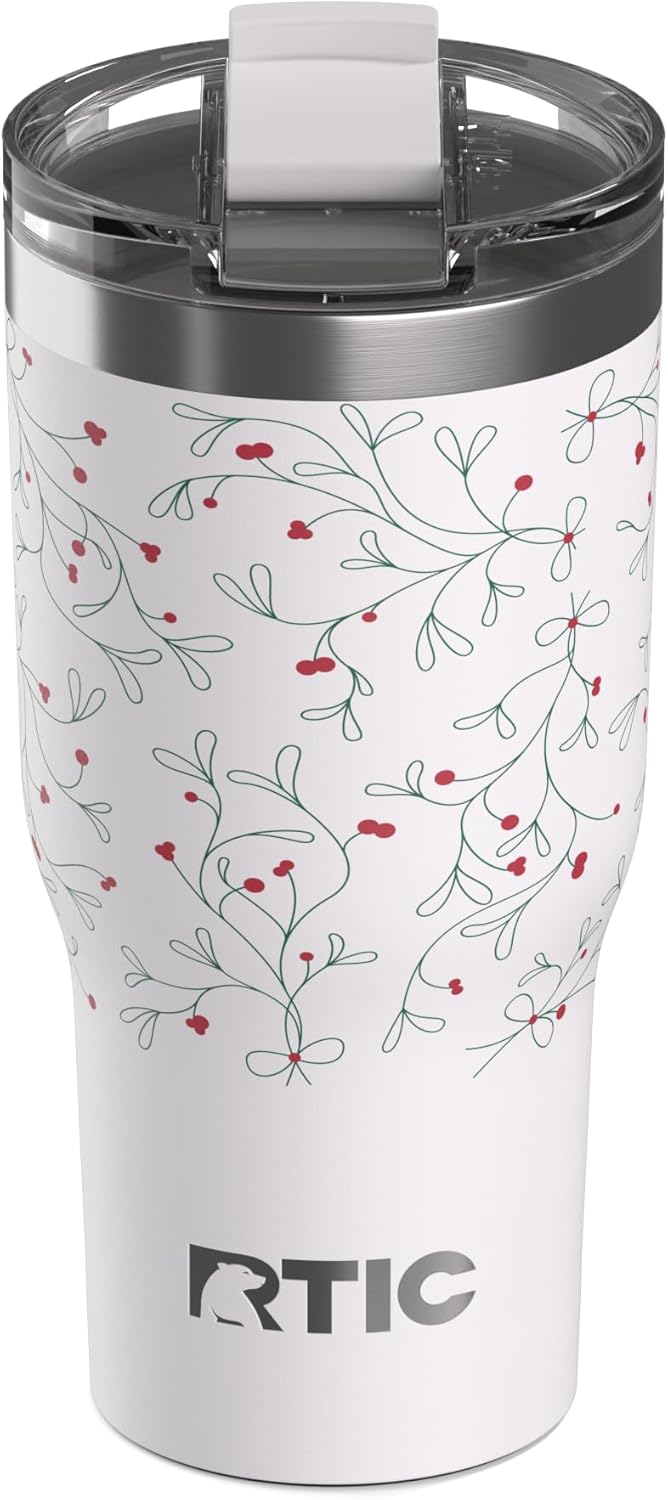 20oz Essential Tumbler with Lid, Ceramic Lined, White | Insulated, Stainless Steel Metal, Portable Travel Cup for Hot and Cold Drinks, Coffee, Car, Camping and Travel