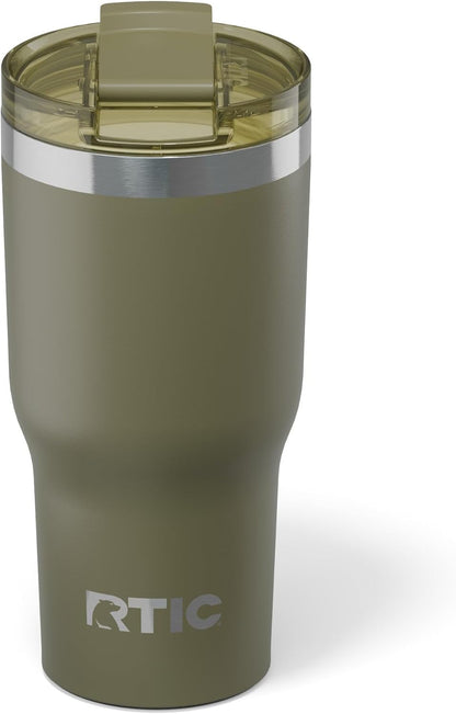 20oz Essential Tumbler with Lid, Ceramic Lined, White | Insulated, Stainless Steel Metal, Portable Travel Cup for Hot and Cold Drinks, Coffee, Car, Camping and Travel