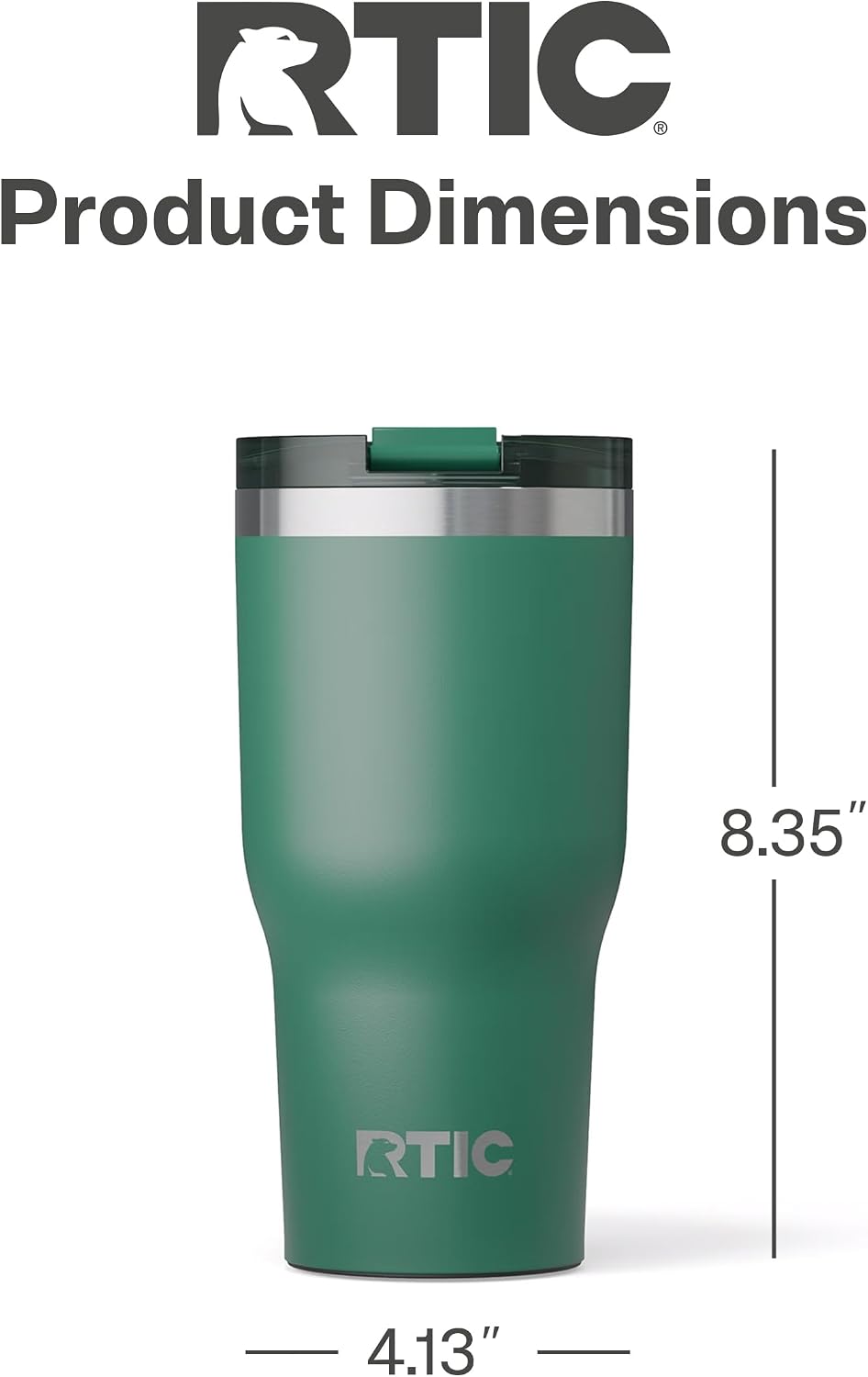 20oz Essential Tumbler with Lid, Ceramic Lined, White | Insulated, Stainless Steel Metal, Portable Travel Cup for Hot and Cold Drinks, Coffee, Car, Camping and Travel