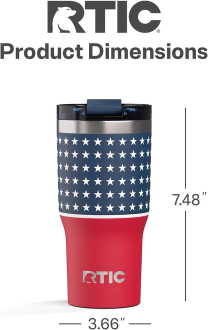 20oz Essential Tumbler with Lid, Ceramic Lined, White | Insulated, Stainless Steel Metal, Portable Travel Cup for Hot and Cold Drinks, Coffee, Car, Camping and Travel