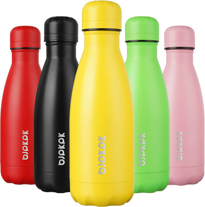 25 oz Insulated Stainless Steel Water Bottle, Metal Sports Flask | Double Wall Vacuum, Leak Proof, Keeps Hot/Cold, BPA Free, Dishwasher Safe, Cupholder Friendly, Travel, Lake Blue - Colors B