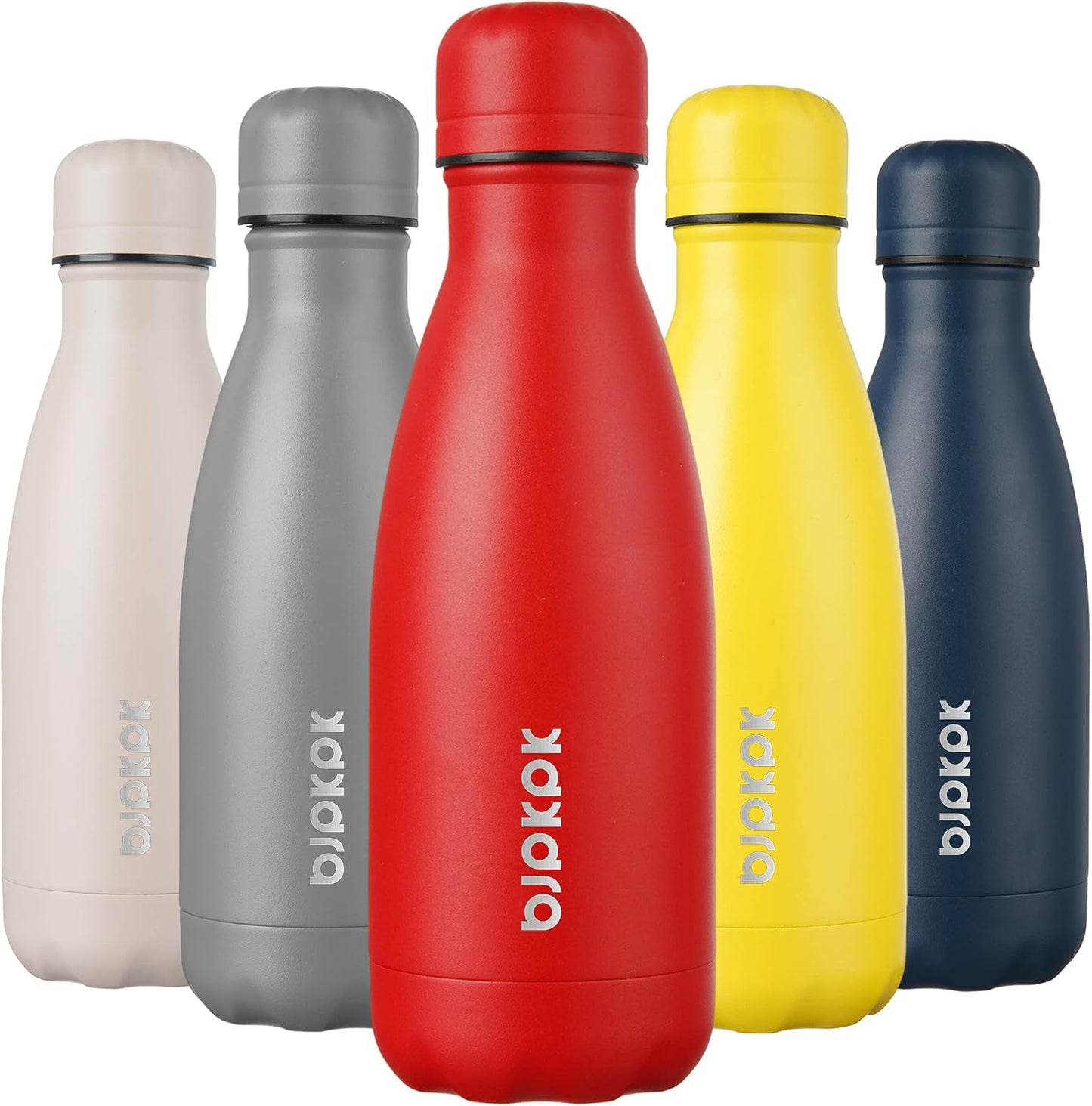 25 oz Insulated Stainless Steel Water Bottle, Metal Sports Flask | Double Wall Vacuum, Leak Proof, Keeps Hot/Cold, BPA Free, Dishwasher Safe, Cupholder Friendly, Travel, Lake Blue - Colors B