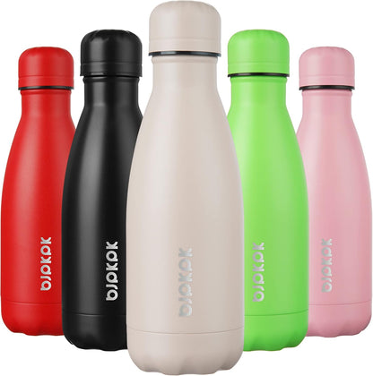 25 oz Insulated Stainless Steel Water Bottle, Metal Sports Flask | Double Wall Vacuum, Leak Proof, Keeps Hot/Cold, BPA Free, Dishwasher Safe, Cupholder Friendly, Travel, Lake Blue - Colors B