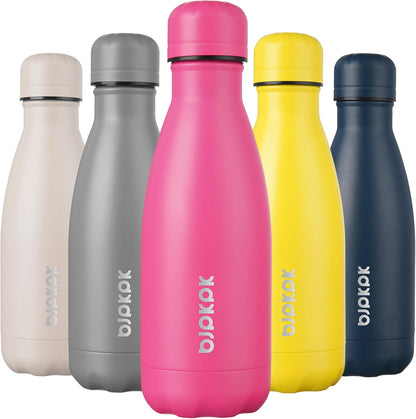 25 oz Insulated Stainless Steel Water Bottle, Metal Sports Flask | Double Wall Vacuum, Leak Proof, Keeps Hot/Cold, BPA Free, Dishwasher Safe, Cupholder Friendly, Travel, Lake Blue - Colors B