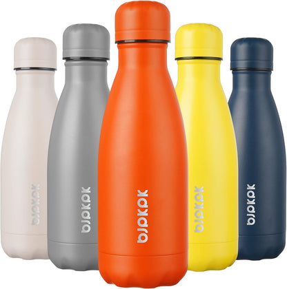 25 oz Insulated Stainless Steel Water Bottle, Metal Sports Flask | Double Wall Vacuum, Leak Proof, Keeps Hot/Cold, BPA Free, Dishwasher Safe, Cupholder Friendly, Travel, Lake Blue - Colors B