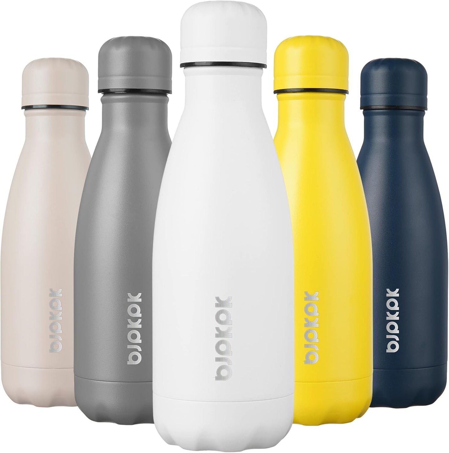 25 oz Insulated Stainless Steel Water Bottle, Metal Sports Flask | Double Wall Vacuum, Leak Proof, Keeps Hot/Cold, BPA Free, Dishwasher Safe, Cupholder Friendly, Travel, Lake Blue - Colors B