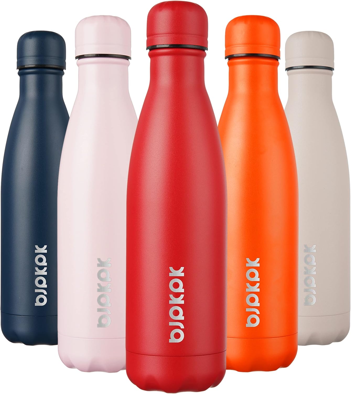 25 oz Insulated Stainless Steel Water Bottle, Metal Sports Flask | Double Wall Vacuum, Leak Proof, Keeps Hot/Cold, BPA Free, Dishwasher Safe, Cupholder Friendly, Travel, Lake Blue - Colors B