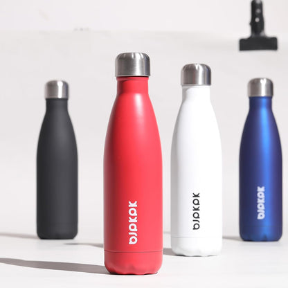 25 oz Insulated Stainless Steel Water Bottle, Metal Sports Flask | Double Wall Vacuum, Leak Proof, Keeps Hot/Cold, BPA Free, Dishwasher Safe, Cupholder Friendly, Travel, Lake Blue - Colors B