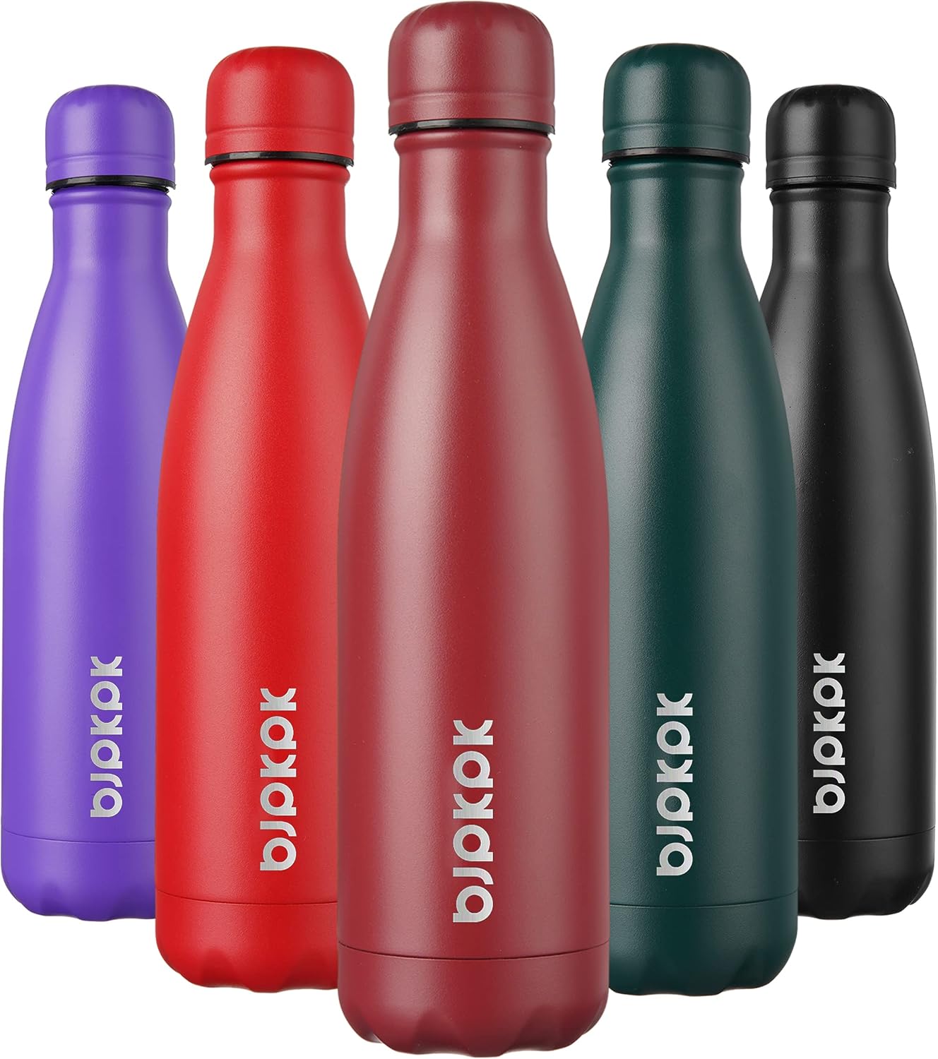 25 oz Insulated Stainless Steel Water Bottle, Metal Sports Flask | Double Wall Vacuum, Leak Proof, Keeps Hot/Cold, BPA Free, Dishwasher Safe, Cupholder Friendly, Travel, Lake Blue - Colors B
