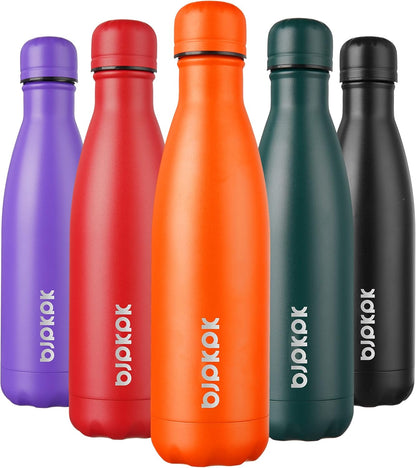 25 oz Insulated Stainless Steel Water Bottle, Metal Sports Flask | Double Wall Vacuum, Leak Proof, Keeps Hot/Cold, BPA Free, Dishwasher Safe, Cupholder Friendly, Travel, Lake Blue - Colors B