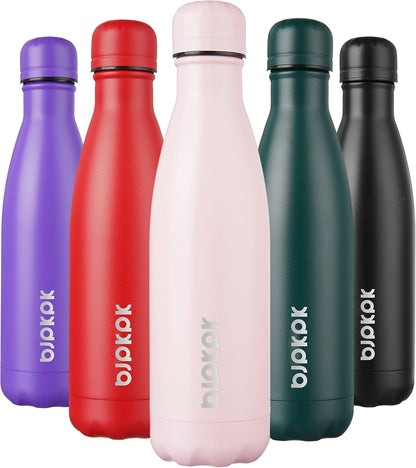25 oz Insulated Stainless Steel Water Bottle, Metal Sports Flask | Double Wall Vacuum, Leak Proof, Keeps Hot/Cold, BPA Free, Dishwasher Safe, Cupholder Friendly, Travel, Lake Blue - Colors B