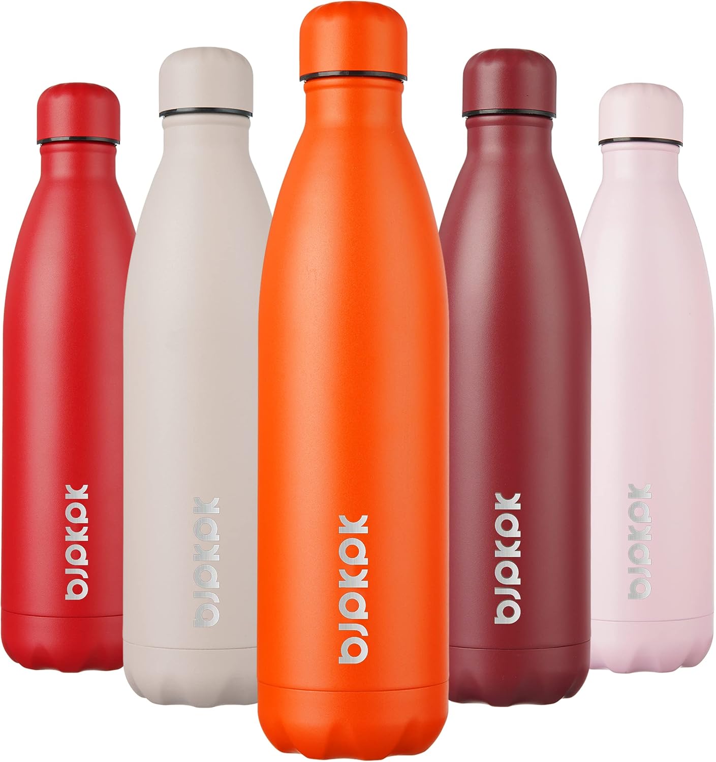 25 oz Insulated Stainless Steel Water Bottle, Metal Sports Flask | Double Wall Vacuum, Leak Proof, Keeps Hot/Cold, BPA Free, Dishwasher Safe, Cupholder Friendly, Travel, Lake Blue - Colors B