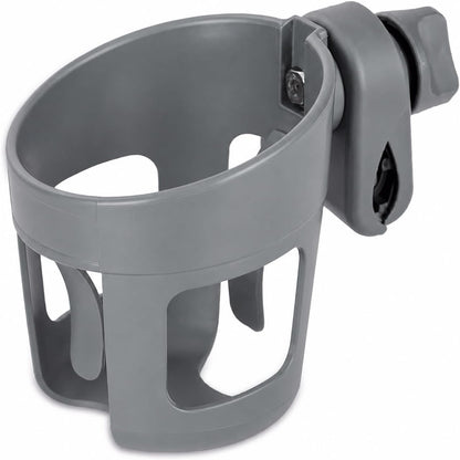 Universal Cup Holder for Stroller, Bike, Scooter & Wheelchair – Compatible with Stanley, Hydroflask, Yeti, Owala – 360° Rotating, Anti-Shake, Spill Resistant – Secure Fit (Black)