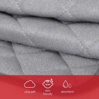 Diaper Changing Pad Liners Grey, 13"x 26" Inch, 3 Pack