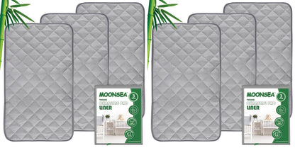 Diaper Changing Pad Liners Grey, 13"x 26" Inch, 3 Pack