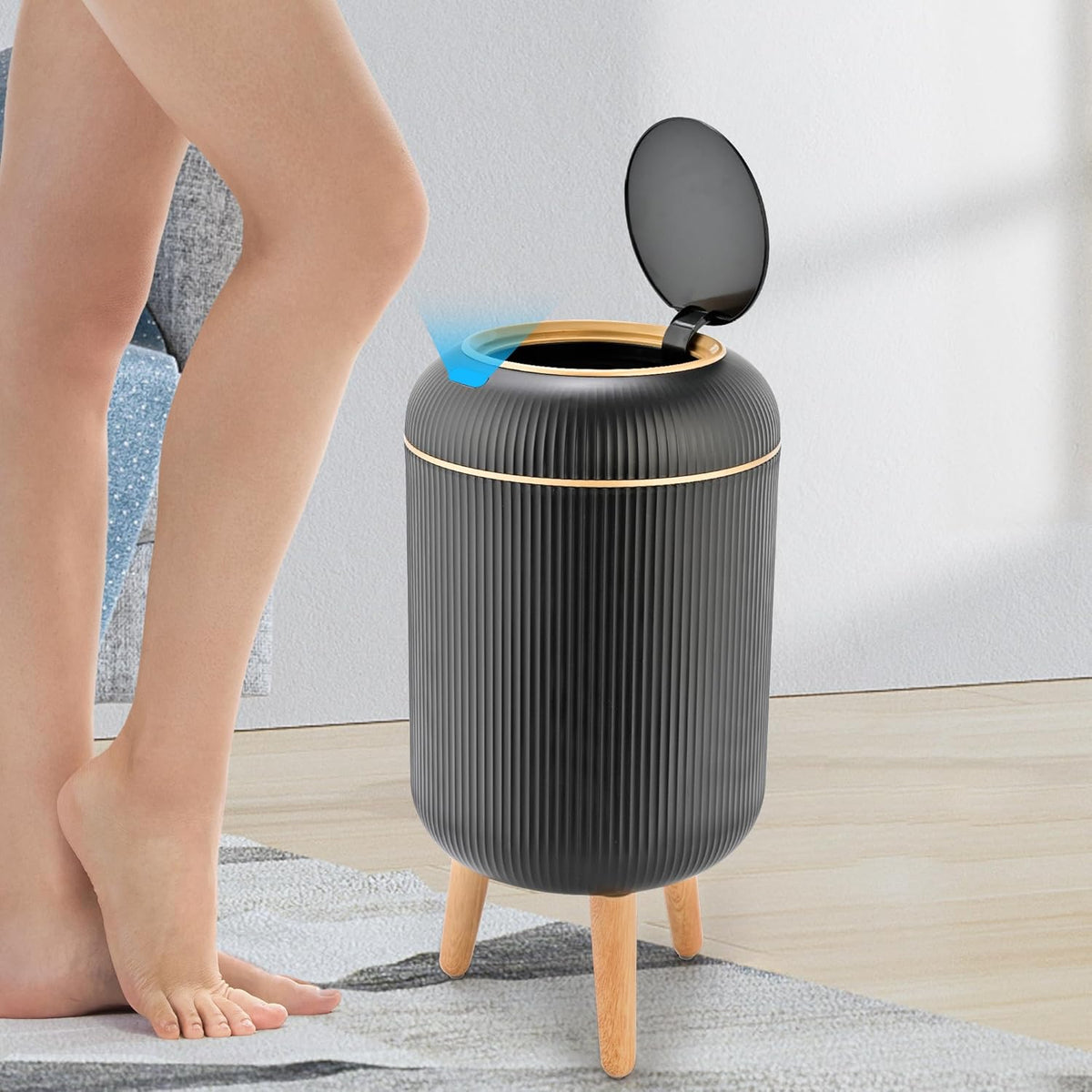 Smart Sensor Wastebasket, Convenient and Hygienic Easy to Use
