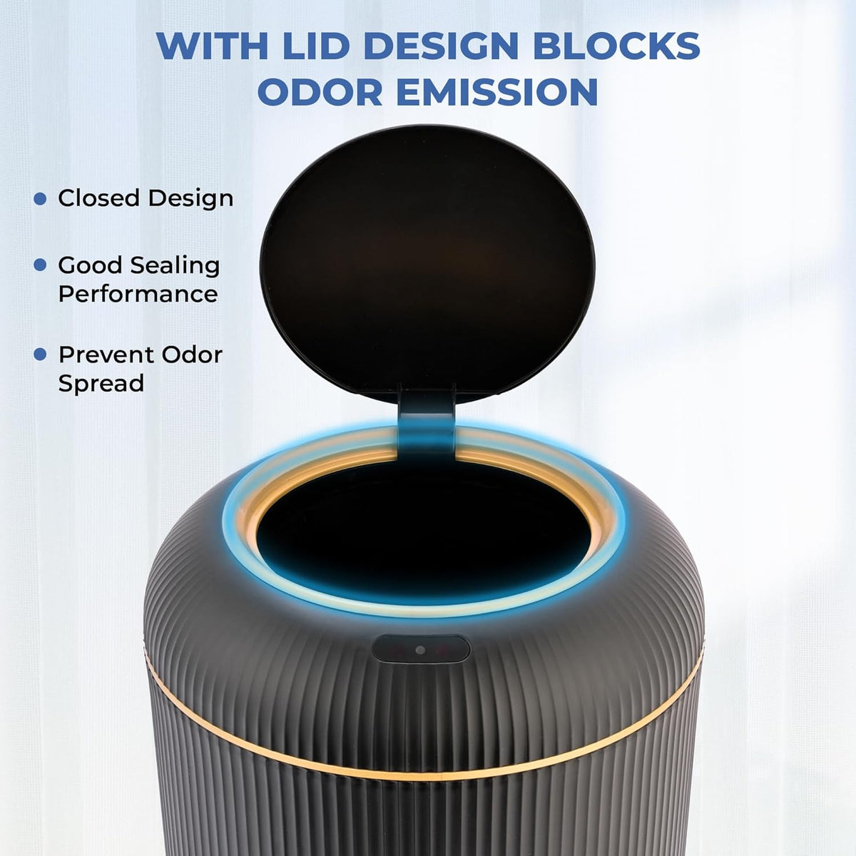 Smart Sensor Wastebasket, Convenient and Hygienic Easy to Use
