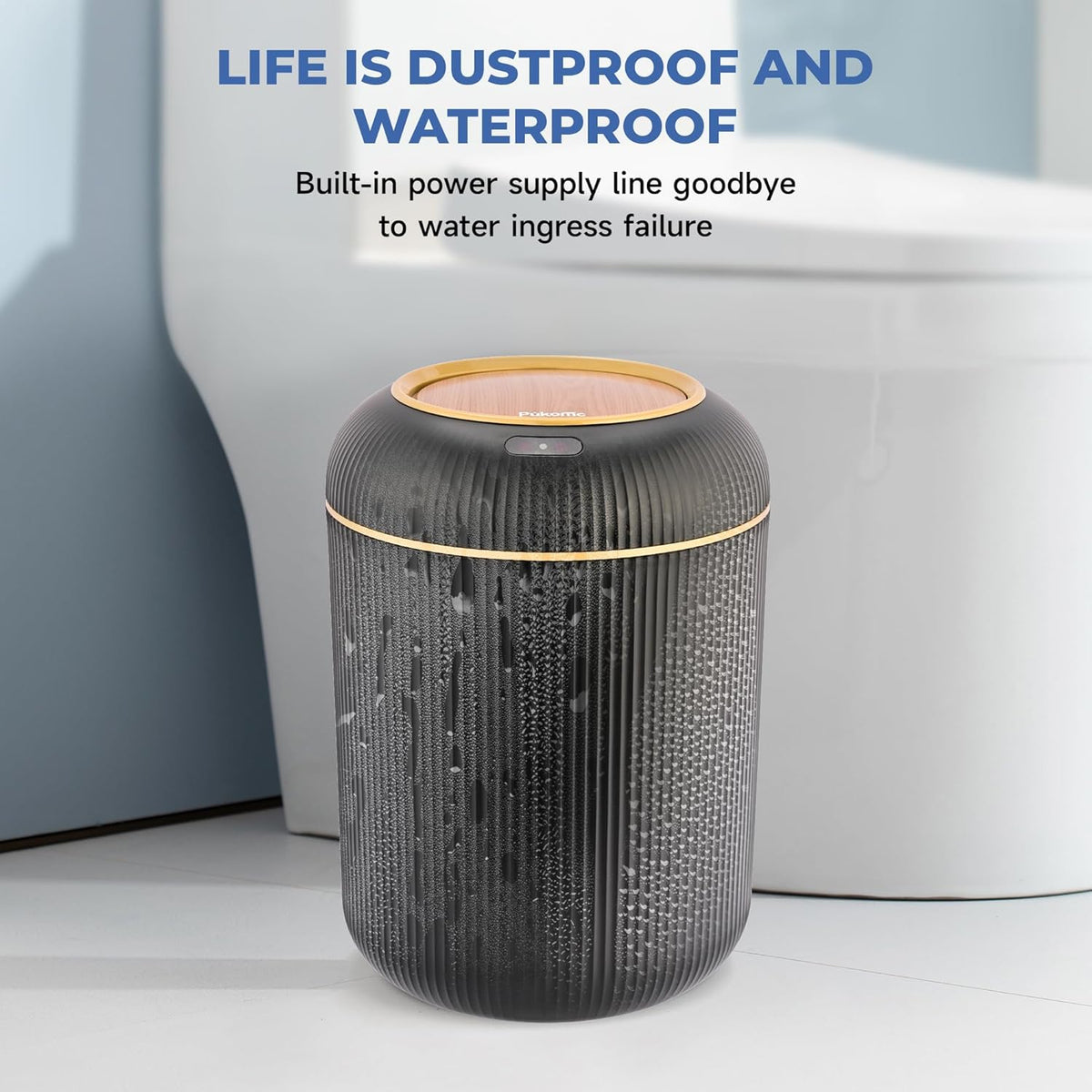 Smart Sensor Wastebasket, Convenient and Hygienic Easy to Use