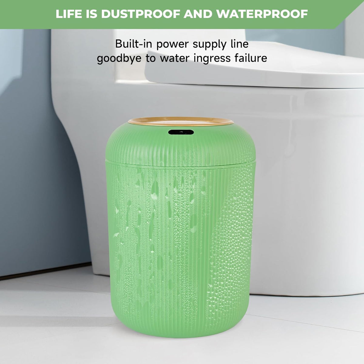 Smart Sensor Wastebasket, Convenient and Hygienic Easy to Use
