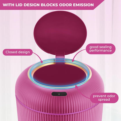 Smart Sensor Wastebasket, Convenient and Hygienic Easy to Use