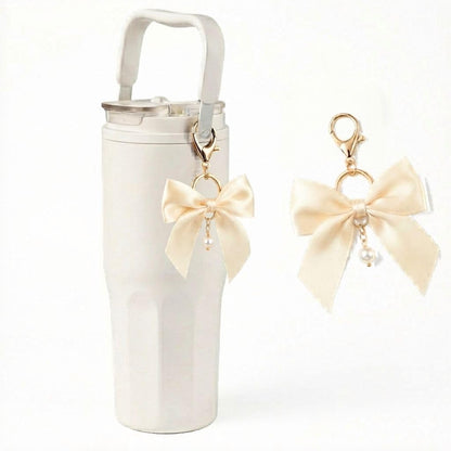 Ceramic Lined Coffee Tumbler, 27oz Leakproof Travel Mug with Straw | Ceramic-lined interior preserves pure coffee flavor with no metallic taste for every hot or iced drink.