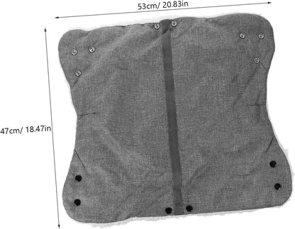 Stroller Gloves Warm Oxford -Freeze Hand Muffs for Parents for Cold Weather Outings Fits All Stroller Handles Cozy Convenient Design