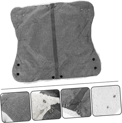 Stroller Gloves Warm Oxford -Freeze Hand Muffs for Parents for Cold Weather Outings Fits All Stroller Handles Cozy Convenient Design