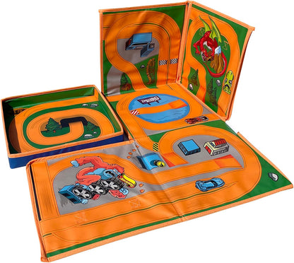 Tara Toy ZipBin 300 Car Storage Cube & Playmat - Holds 300 Cars, Durable Toy Organizer for Kids Age 3+, Playmat and Storage Solution