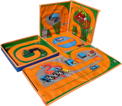 Tara Toy ZipBin 300 Car Storage Cube & Playmat - Holds 300 Cars, Durable Toy Organizer for Kids Age 3+, Playmat and Storage Solution