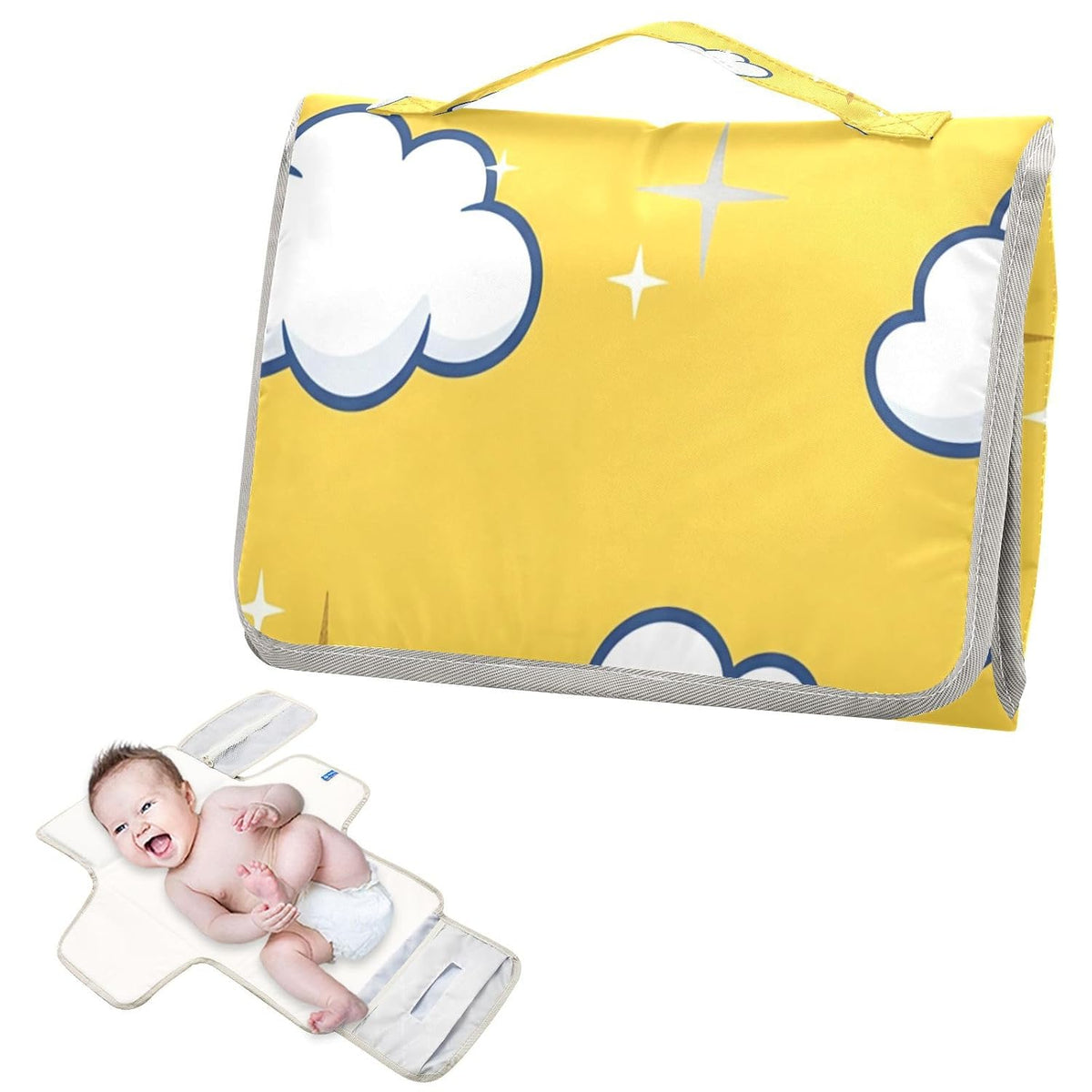 Cloud Portable Diaper Changing Pad Waterproof Changing Pads