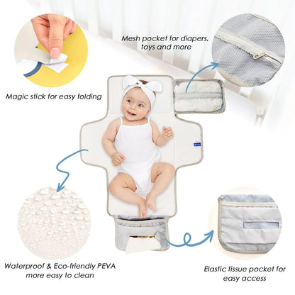 Cloud Portable Diaper Changing Pad Waterproof Changing Pads