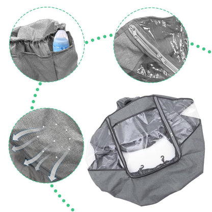 Stroller Rain Cover, Universal Baby Travel Weather Shield Breathable