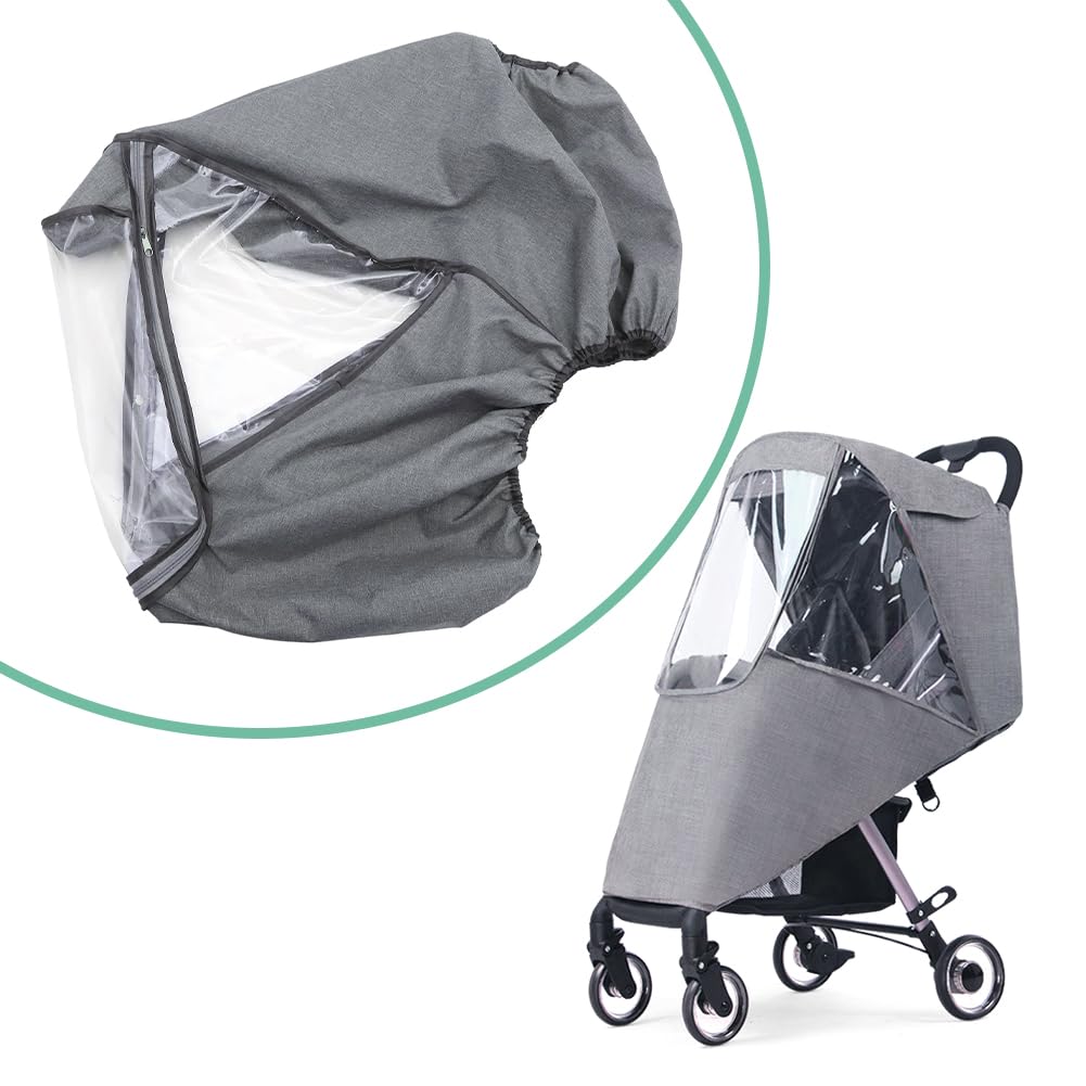 Stroller Rain Cover, Universal Baby Travel Weather Shield Breathable
