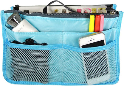 ® Unisex Bag Insert Organizer, Travel Bag Organizer - Grey
