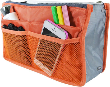 ® Unisex Bag Insert Organizer, Travel Bag Organizer - Grey
