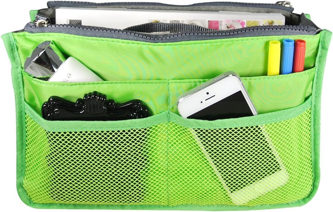 ® Unisex Bag Insert Organizer, Travel Bag Organizer - Grey