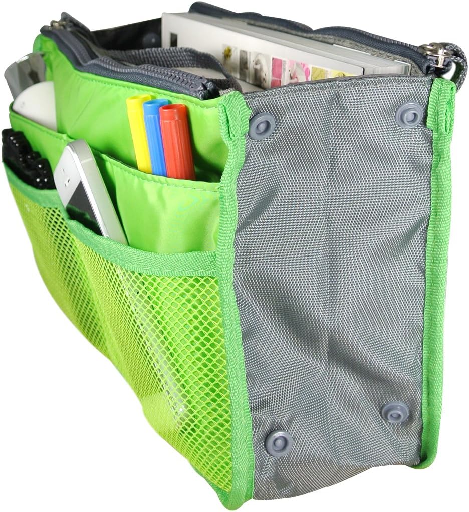® Unisex Bag Insert Organizer, Travel Bag Organizer - Grey