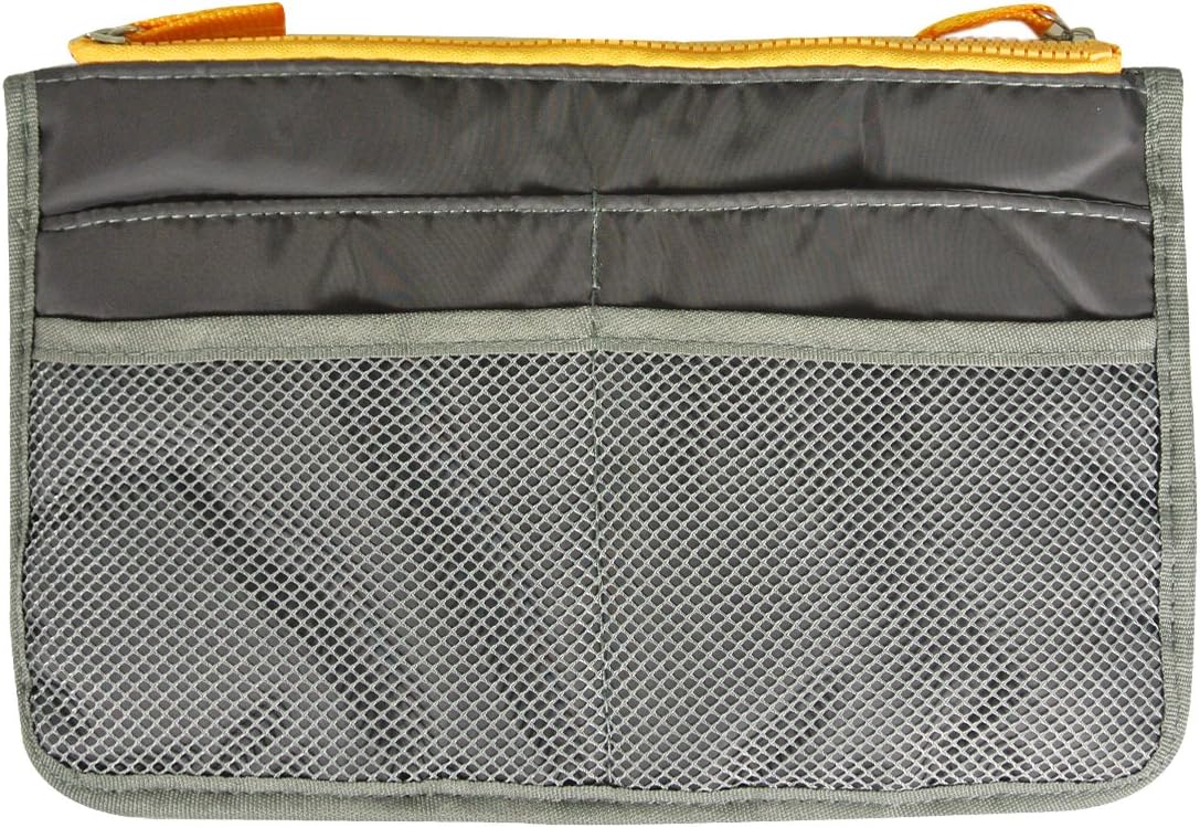 ® Unisex Bag Insert Organizer, Travel Bag Organizer - Grey